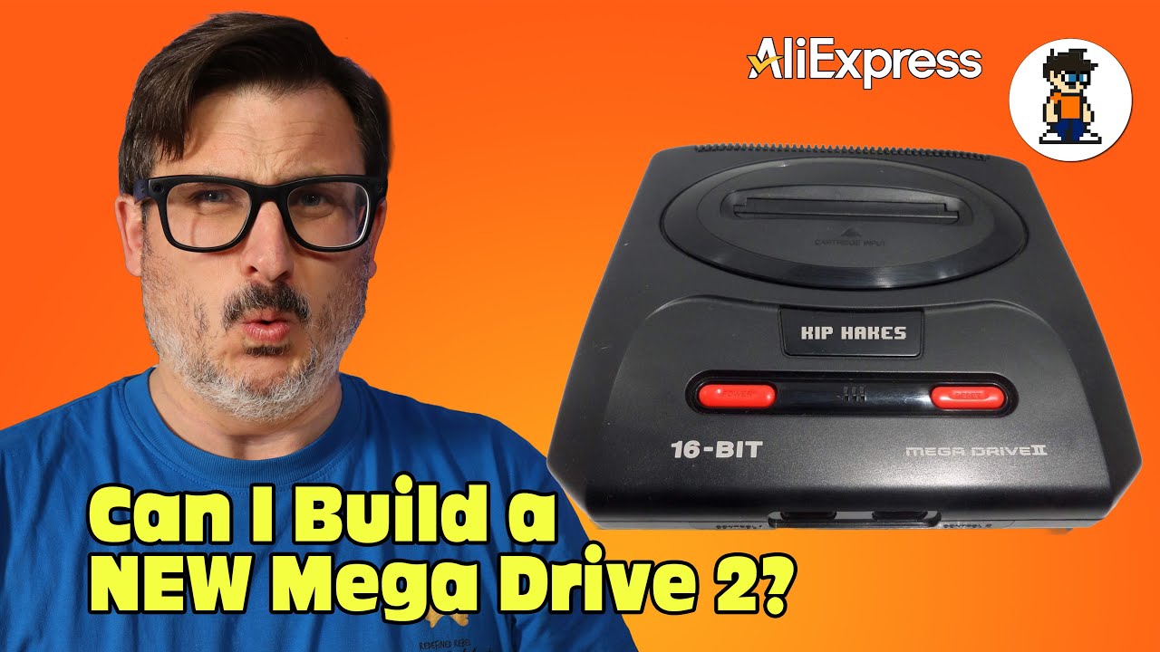 Przekształcenie starej obudowy Mega Drive 2 w nową Mega Drive 2 &ndash; HotPixel SM801