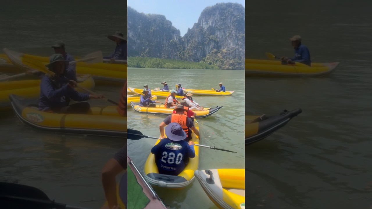 James Bond Island Tour with Sea Cave Kayaking | #travel #phuket #kayak #seacaves #jamesbondisland