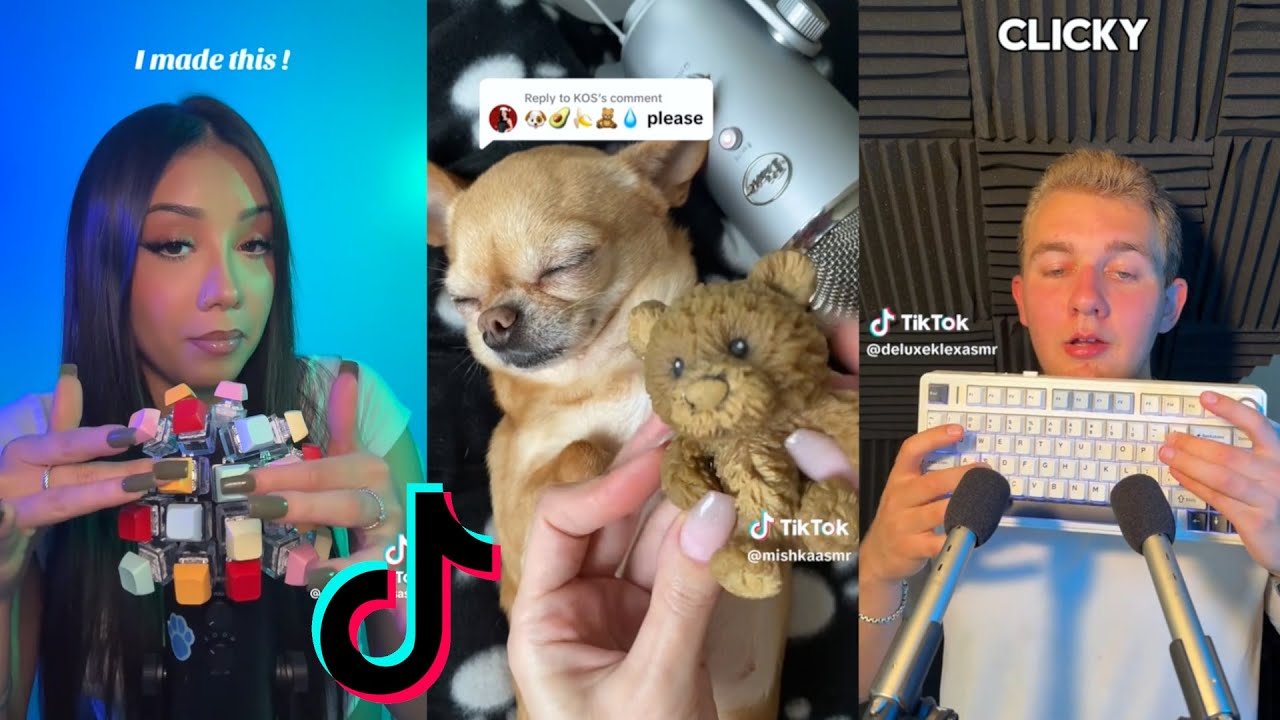 💤🔊 ASMR TikTok Compilation | Whispers, Soft Spoken, Tapping, Trigger Sounds