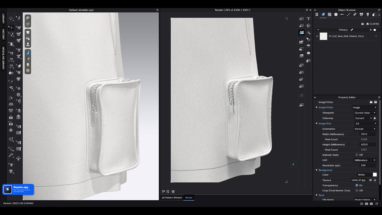 Learn clo3d, how to create the volume cargo volume pocket on the side seam CLO3d Tips & Tricks CLO3d