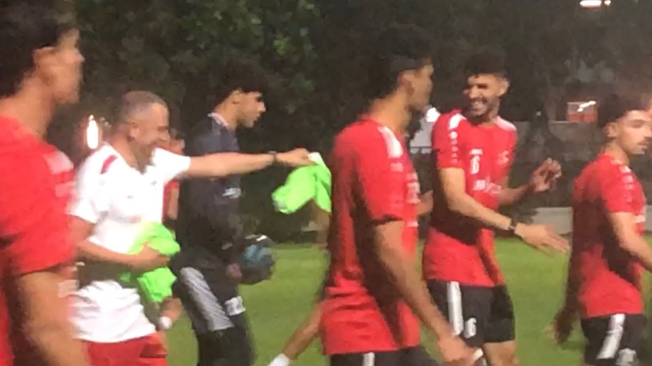FULL SKUAD TIMNAS IRAQ JALANI LATIHAN H-2 JELANG MELAWAN INDONESIA