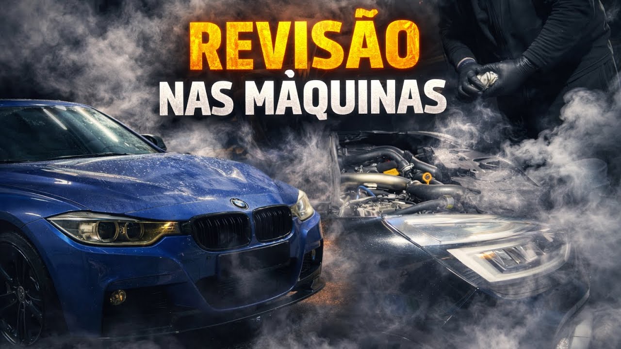 Dia de revisão BMW ficou na chapa zerou pneu + Clio rs trophy