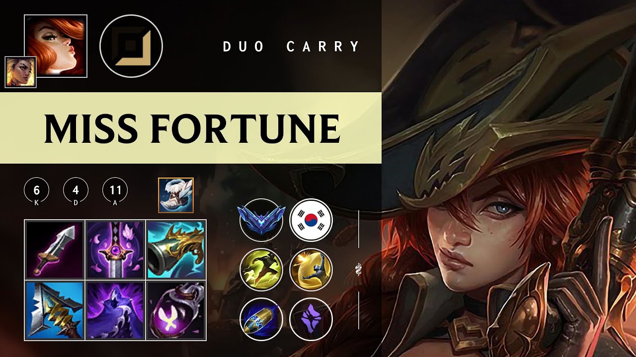 Miss Fortune ADC vs Yunara - KR Diamond Patch 26.02