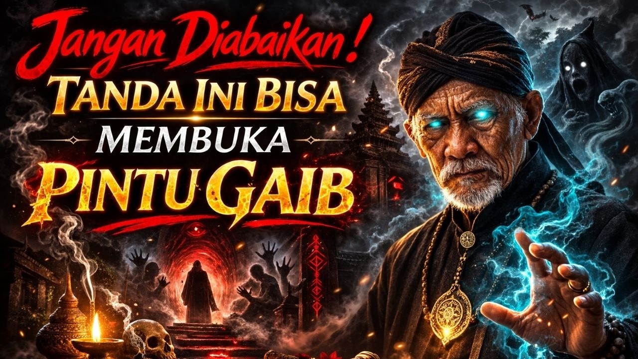 JANGAN DIABAIKAN ‼️ Ini Bisa Membuka Pintu Gaib Tanpa Kamu Sadar