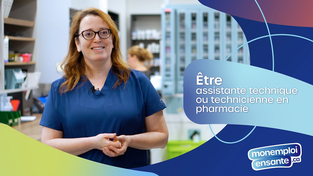 Être assistante technique ou technicienne en pharmacie