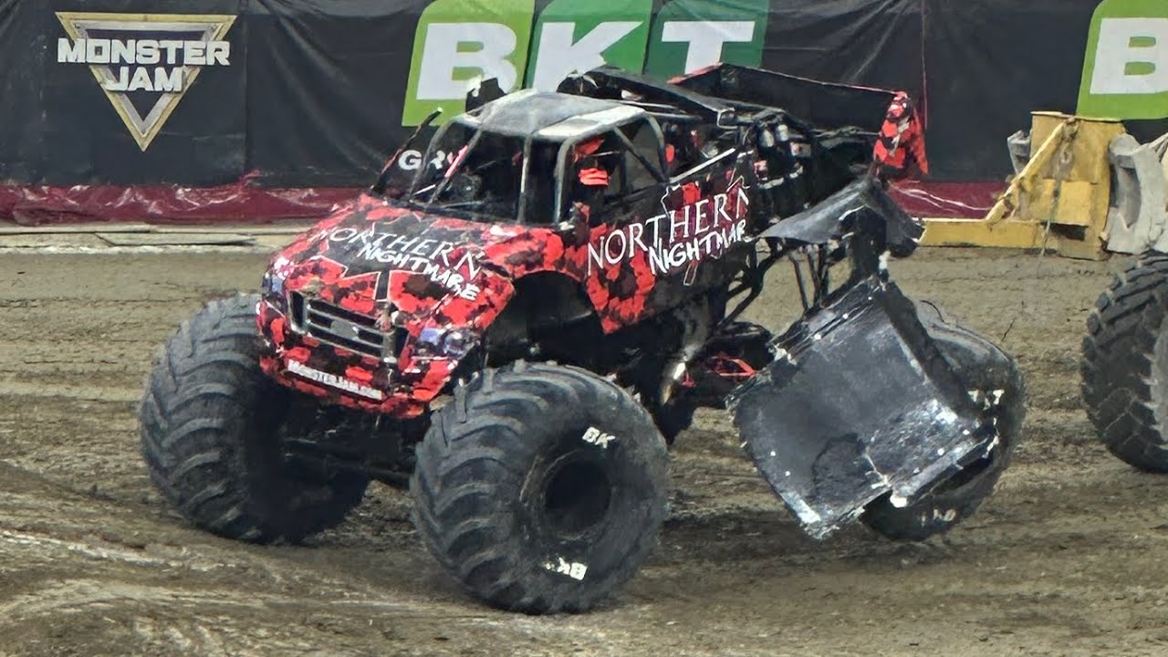 Monster Jam Detroit, MI 2024 Show 2 HIGHLIGHTS (2/25/24)