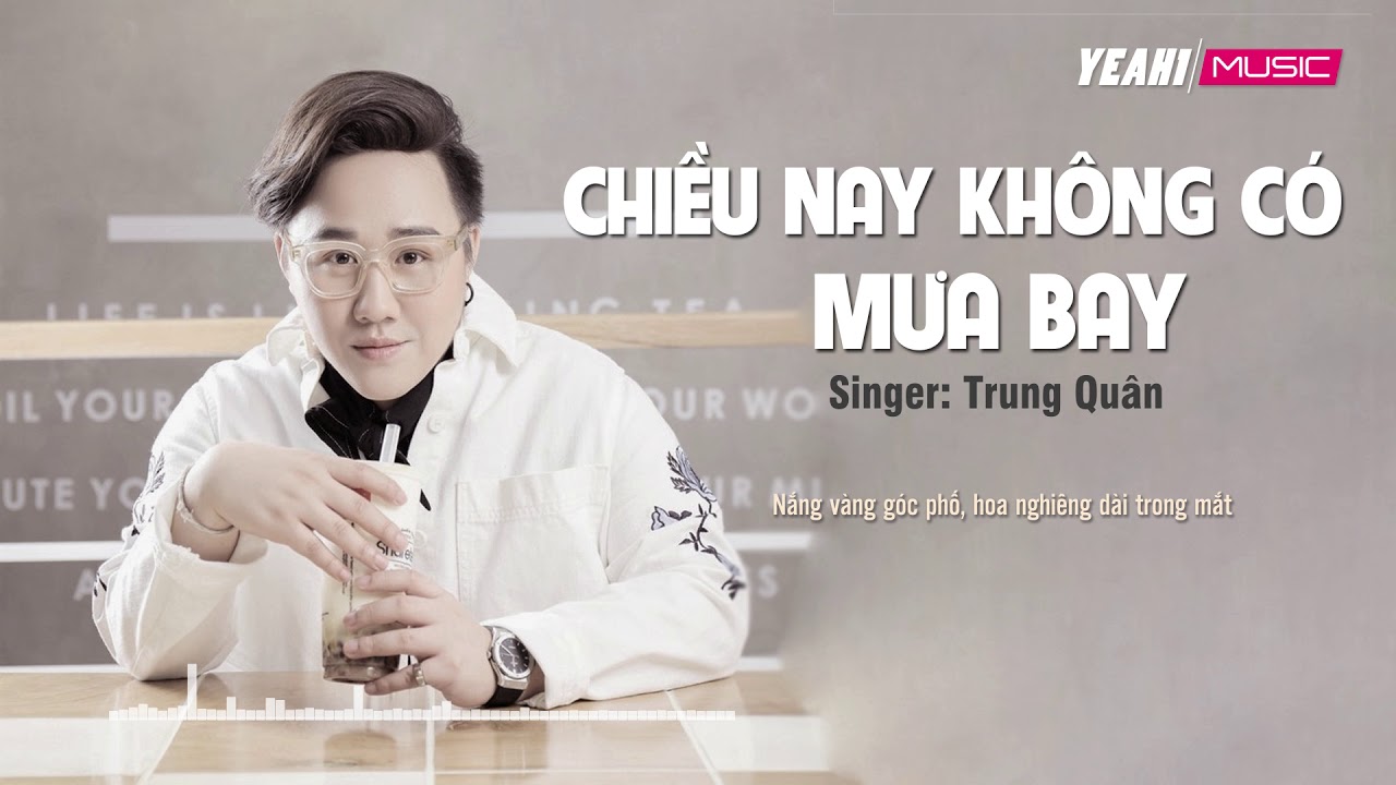 CHIỀU NAY KHÔNG CÓ MƯA BAY | Trung Quân X Châu Minh Tuấn [ Lyrics Video ]