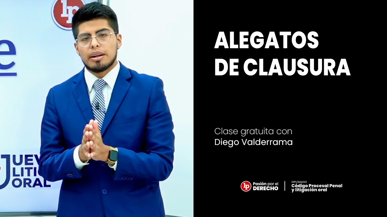 Clase gratuita de alegatos de clausura