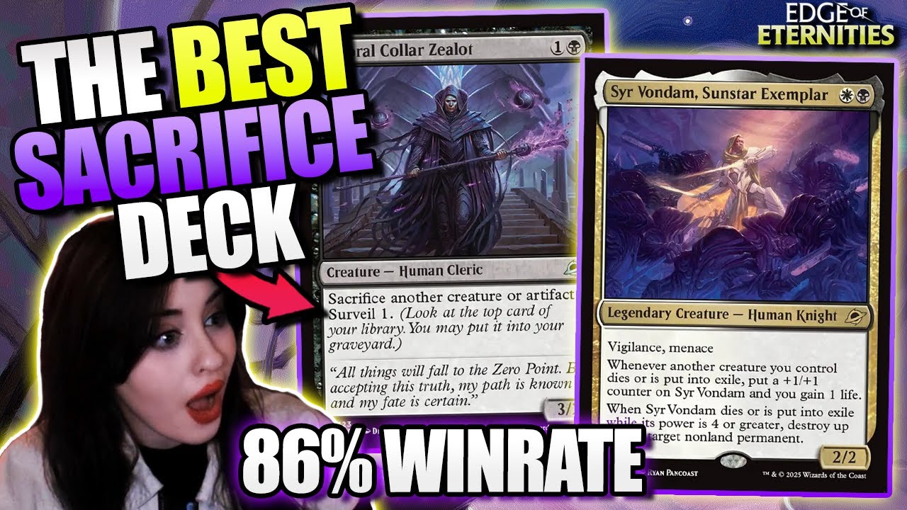 Edge of Eternities BROKE Orzhov Sacrifice!🖤🤍 | Standard EOE MTG Arena