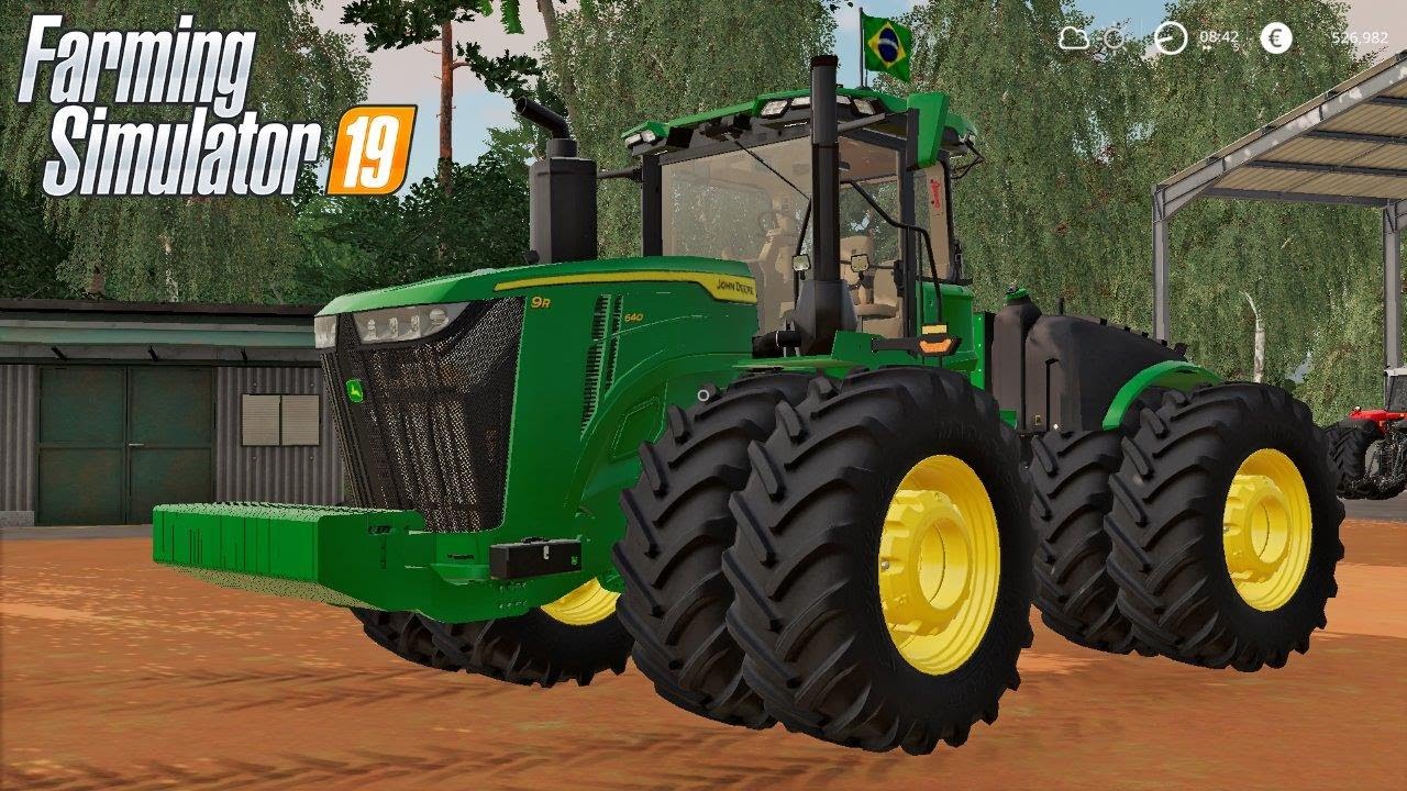 CHEGO MEU NOVO JOHN DEERE 9R || AGRONÓPOLIS || FARMING SIMULATOR 19 || #247 G29