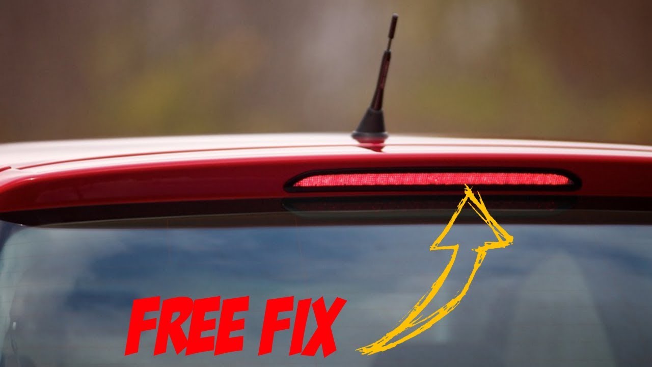 How to Fix 3rd Brake Light (Full DIY Guide)