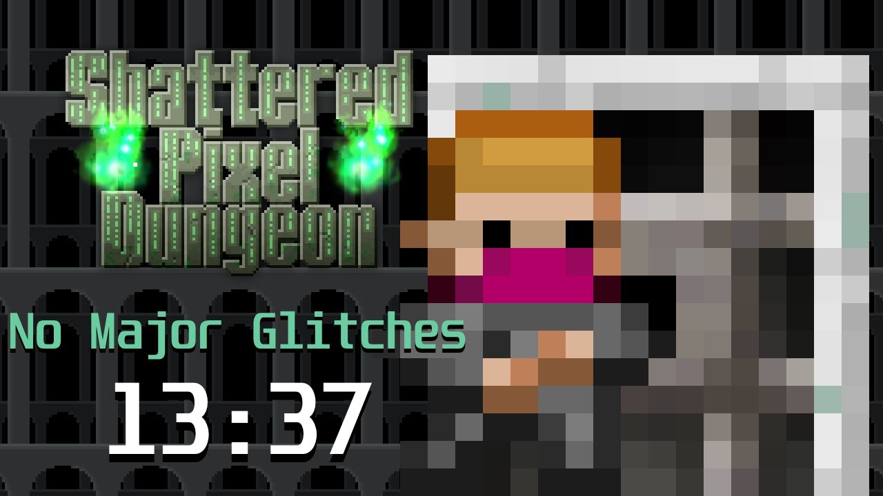 Any% No Major Glitches in 13:37 - Shattered Pixel Dungeon