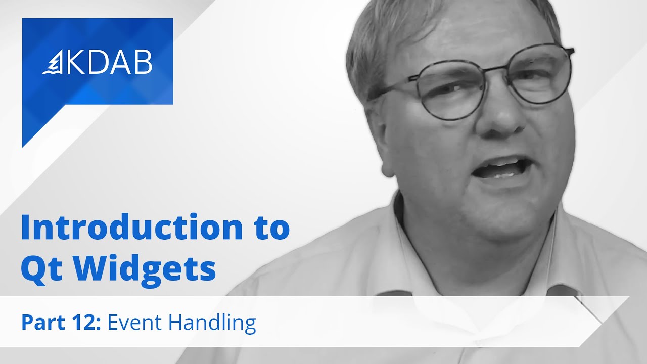 Introduction to Qt Widgets (Part 12) - The Event System