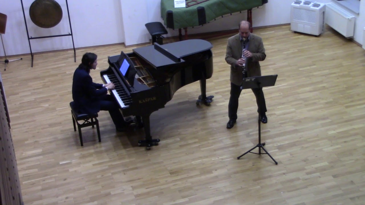 Teplice, Czech Republic recital, Joseph Eller (clarinet) Adam Farana (piano)