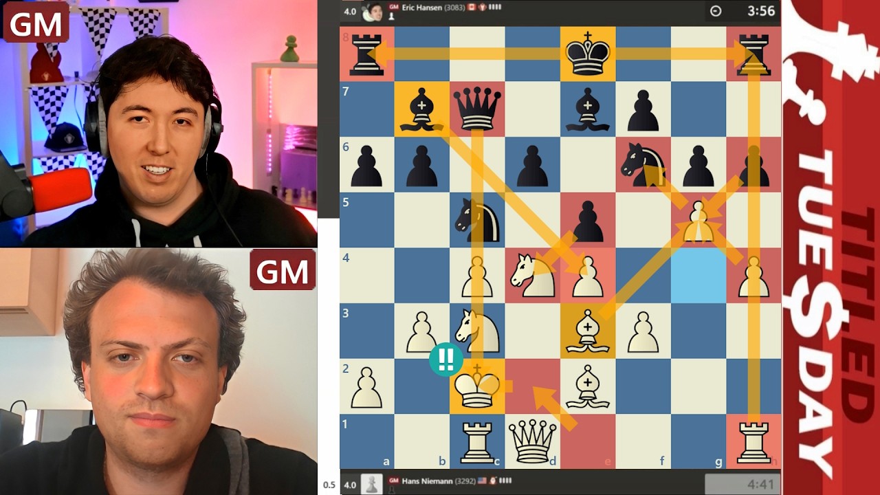 PRISON BREAK! GM Hans Niemann vs GM Eric Hansen