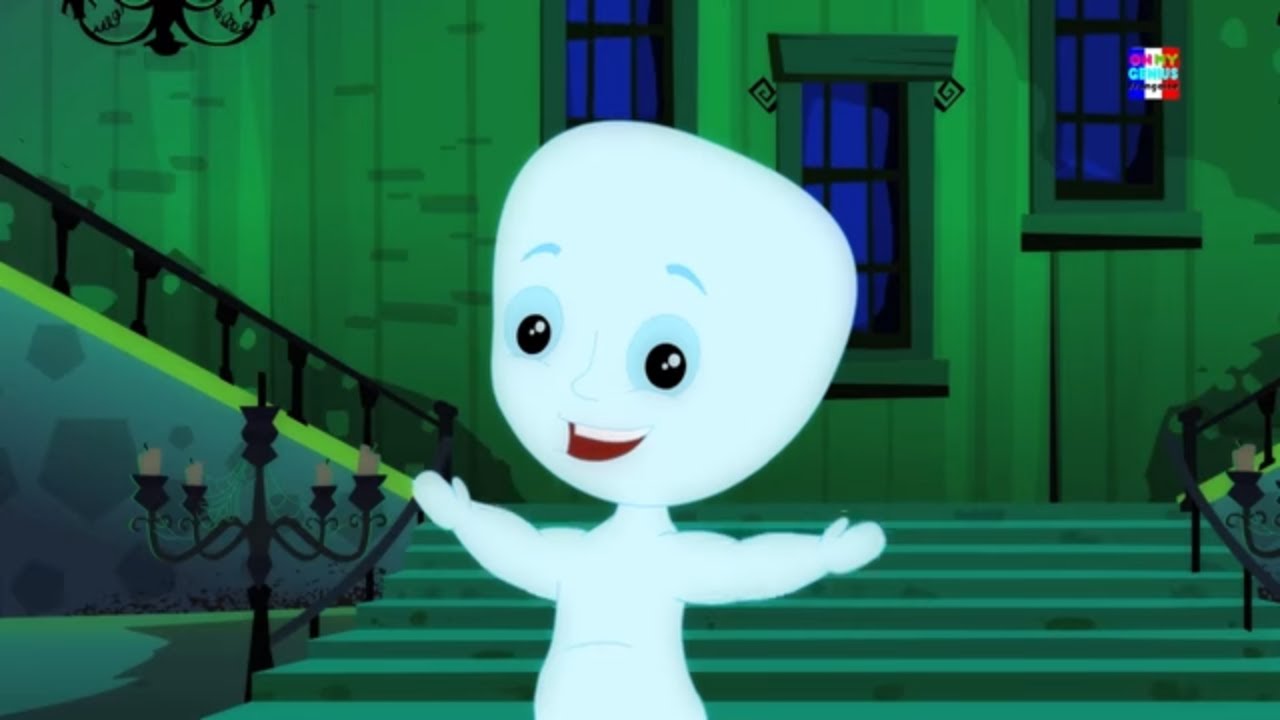 Fant&ocirc;me m&eacute;chant | Chansons pr&eacute;scolaires | Preschool Songs | Scary Rhyme | Naughty Ghost Song