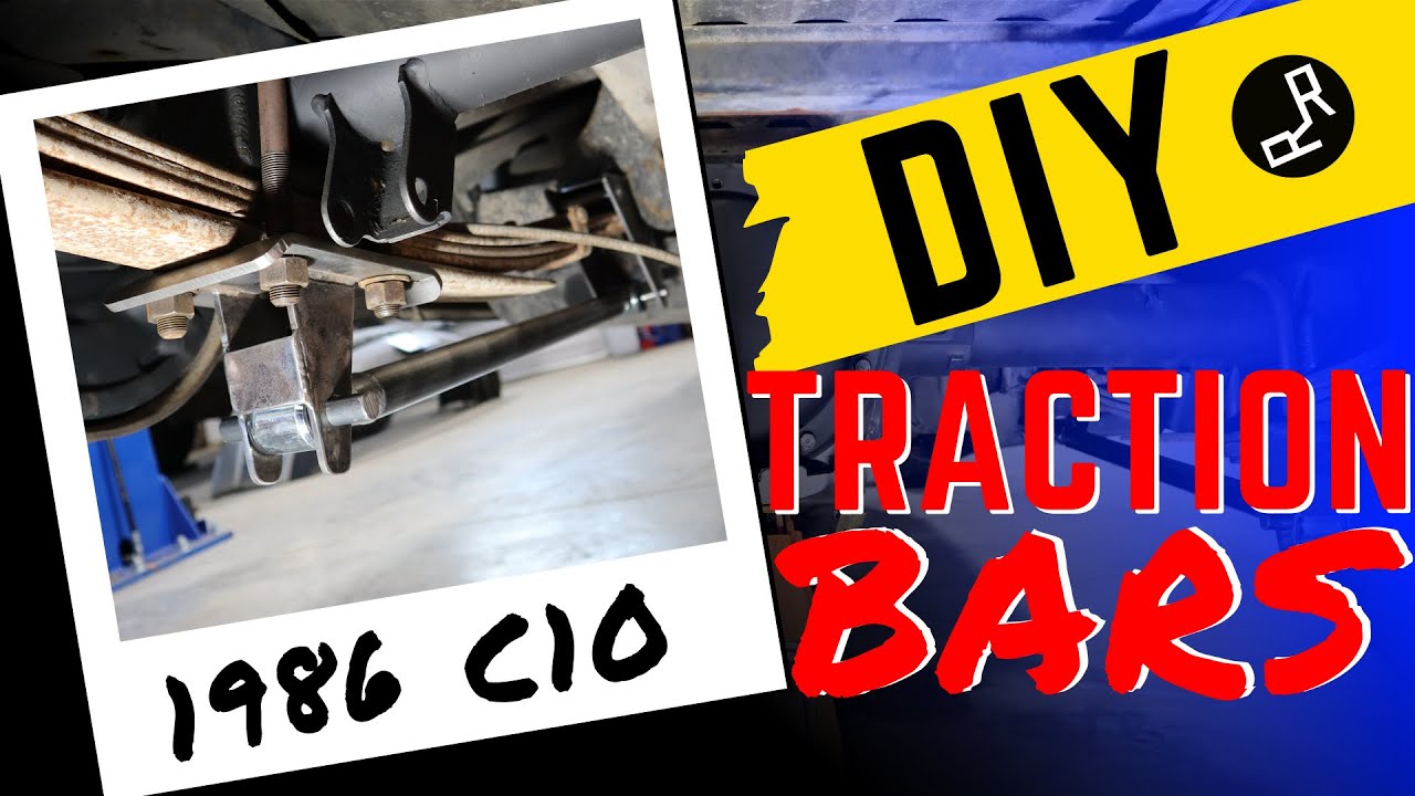Building a set of Custom Traction Bars! Hemi swapped C10 Ep8