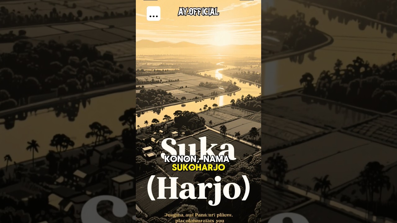 Sukoharjo, kota kecil dengan sejarah besar di Jawa Tengah! #sejarah #sukoharjo