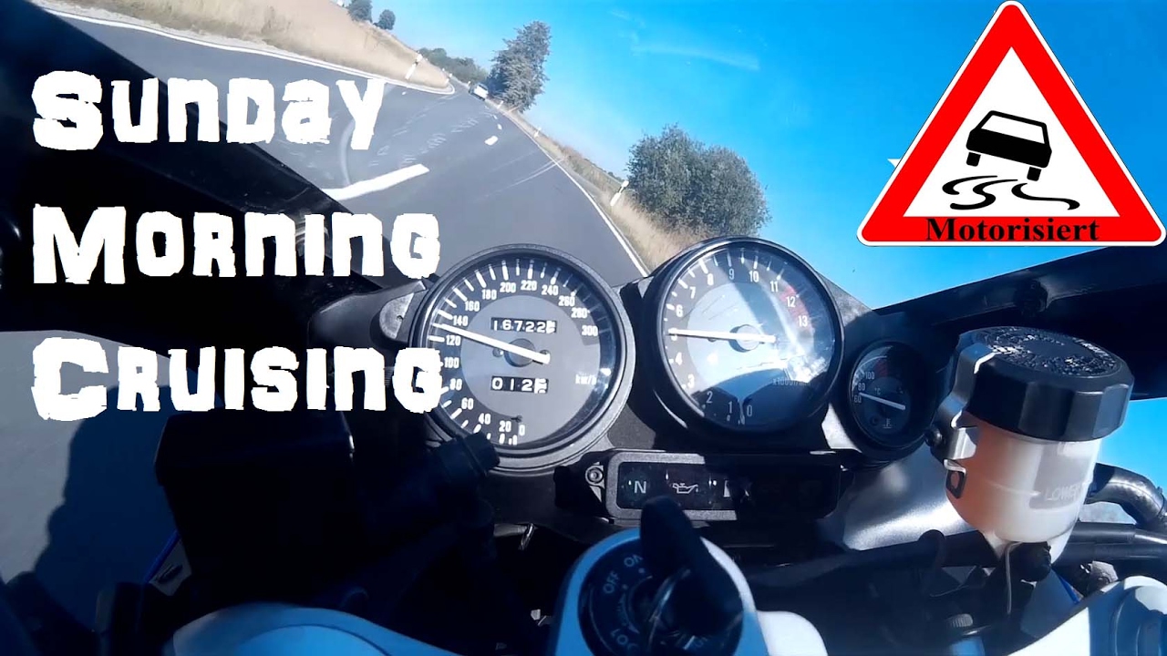 Yamaha YZF 1000 R Thunderace CRUISING - sunny sunday morning cruising - Motorisiert