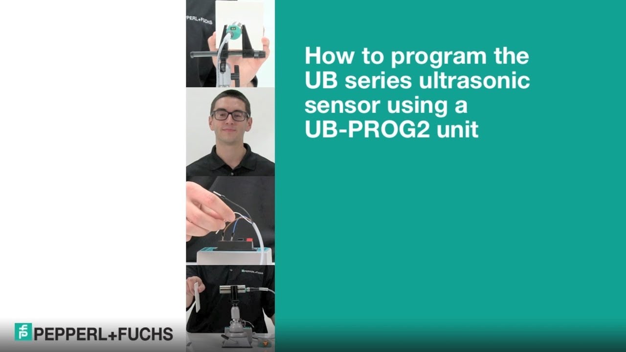 How to Program an Ultrasonic Sensor Using UB-PROG2