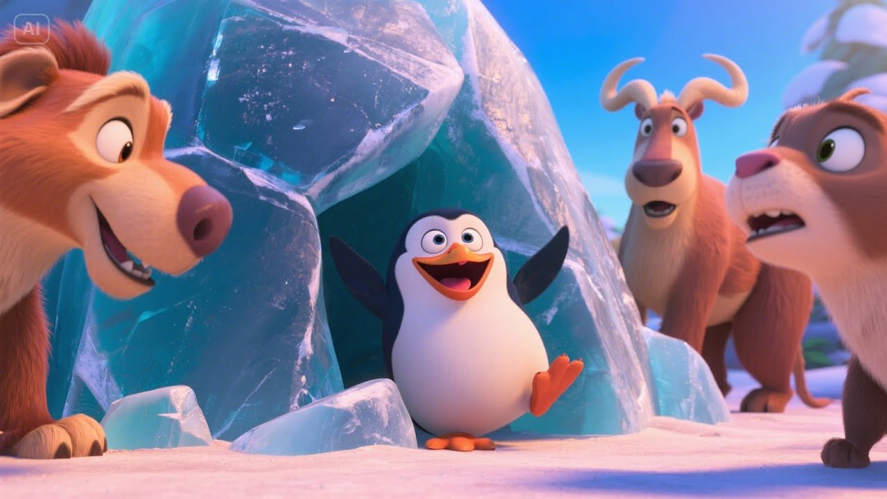 Peekaboo Poppy the Penguin | Play Peekaboo with Poppy and Explore the Snowy Adventures!