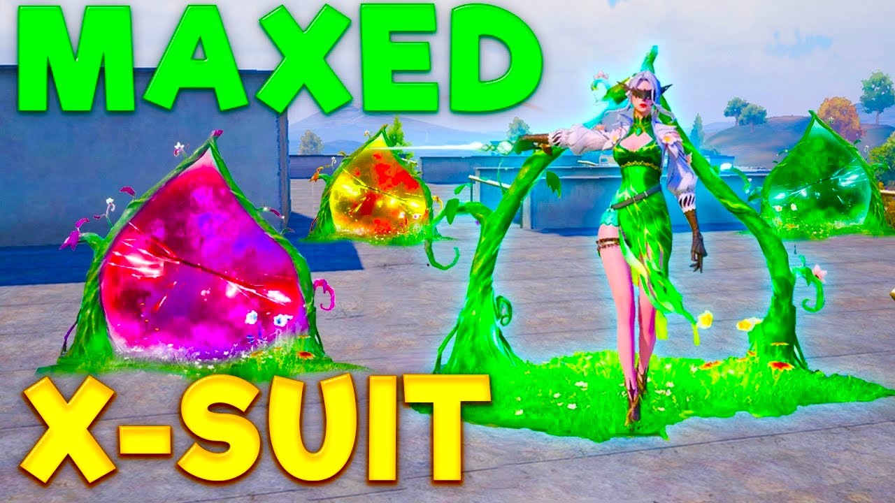 NEW MAXED X-SUIT IN PUBG MOBILE 🔥