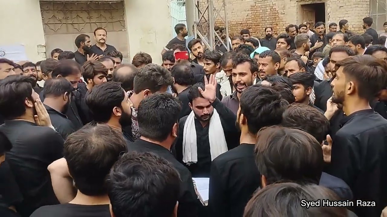 7 Muharram | Noha | Matami Sangat | Anjuman Sajjadia | Jhang City | 2023 | 1445 | Hussain Raza