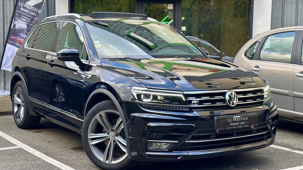 Présentation d'un VOLKSWAGEN TIGUAN 2.0 TDI 150 DSG7 BLACK R-LINE 