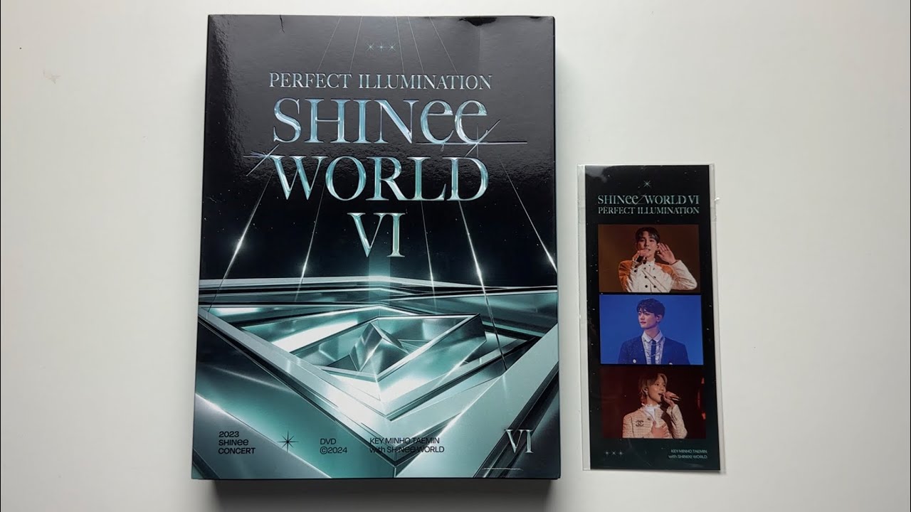 ♡Unboxing SHINee 샤이니 Perfect Illumination SHINee World VI in Seoul Concert DVD♡
