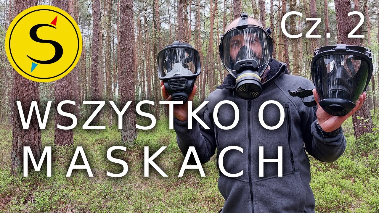 MASKI PRZECIWGAZOWE pełny poradnik (cz.2 filtropochłaniacz) Jak wybrać Obrona cywilna