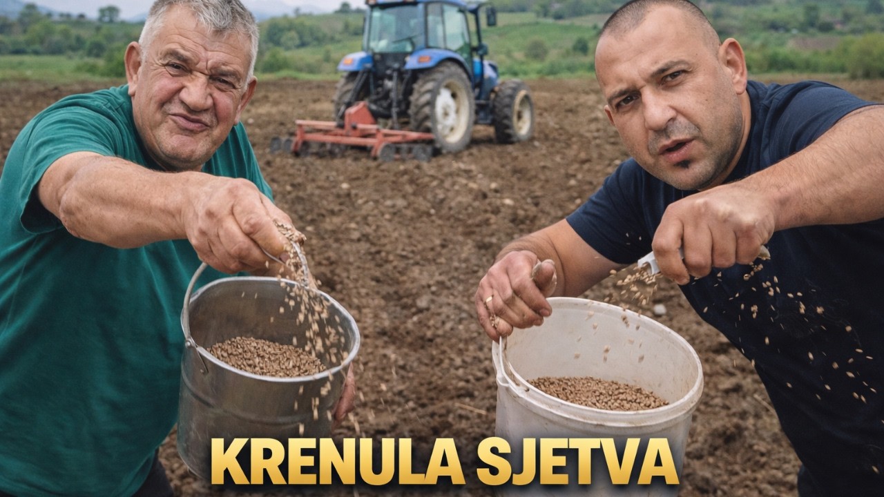 ROLE SIJE I FREZA NJIVU😂 - TRAKTORIJADA U NAJAVI