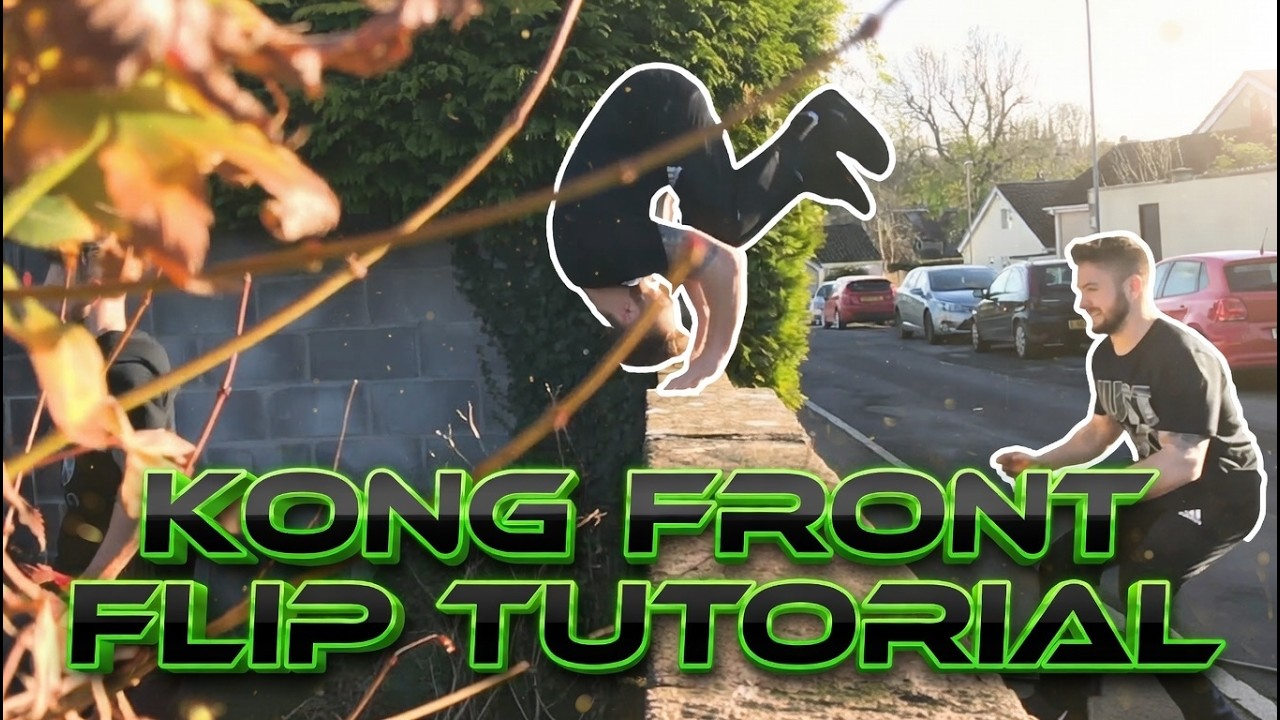 Kong Front Flip Tutorial for Parkour, Free Running, etc | Fraser Malik How to