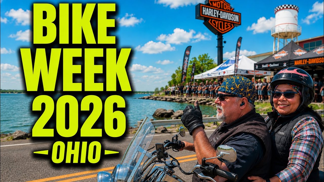 BIKE WEEK 2026 в Сандаски, Огайо! | С участием @MariesFamousHeadband