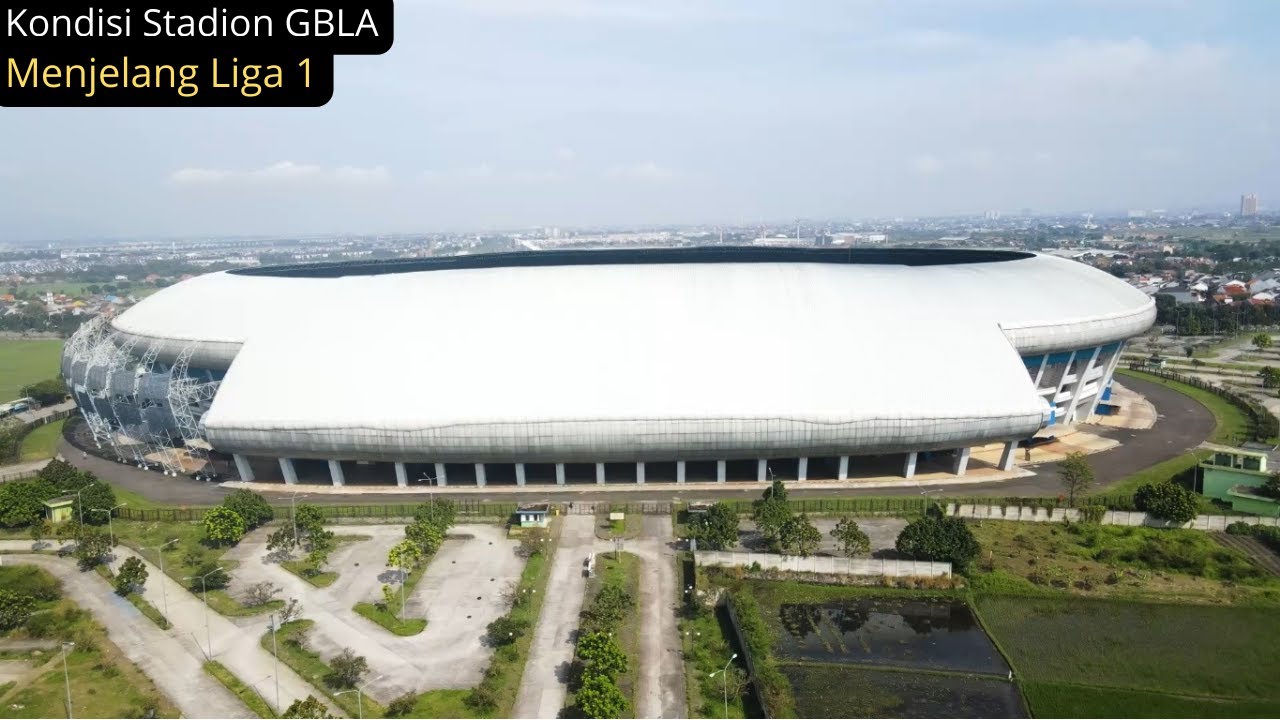 Liga1 2022 siap bergulir!!! Begini kondisi Stadion GBLA menjelang liga1 2022