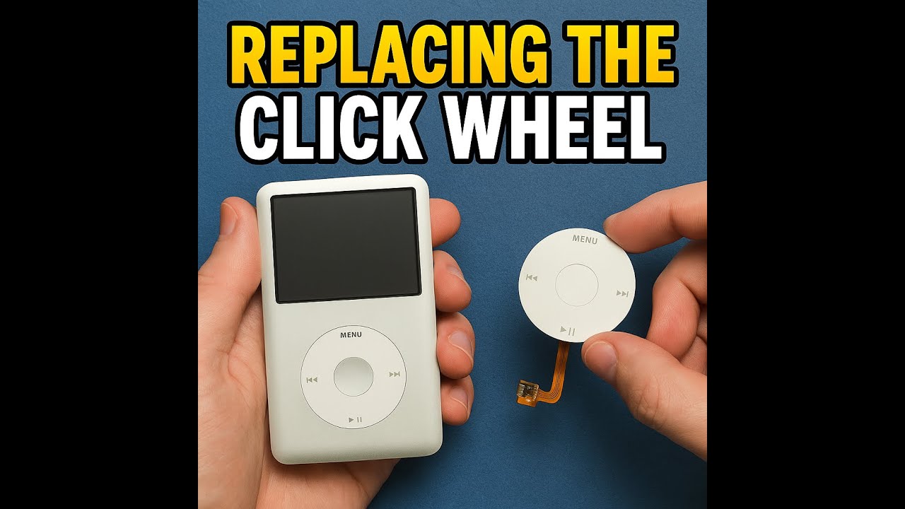 Как заменить колесо прокрутки на iPod Classic