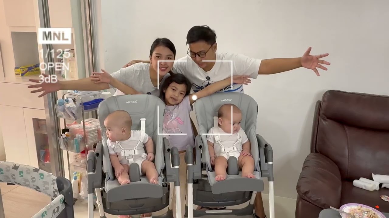Highchair ng twins | Famngarap