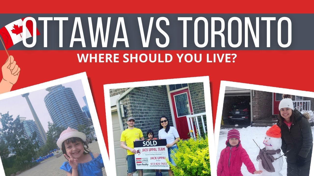 Ottawa vs Toronto | Where Should You Live | What You Should Know