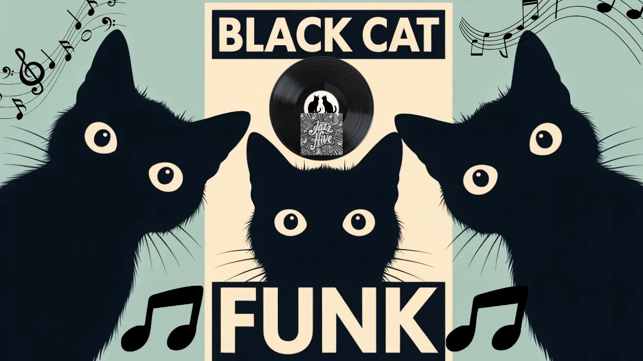 Midnight Mischief 🐈‍⬛🔥 | Black Cat Funk Jazz Bass Experience