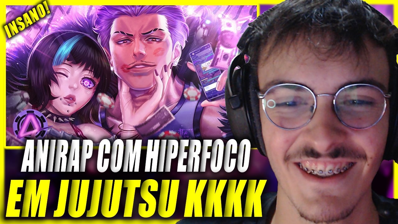 (VIBE DIFERENCIADA S+) CALVO REAGE ao ANIRAP - Hakari Kinji | O Dobro ou Nada
