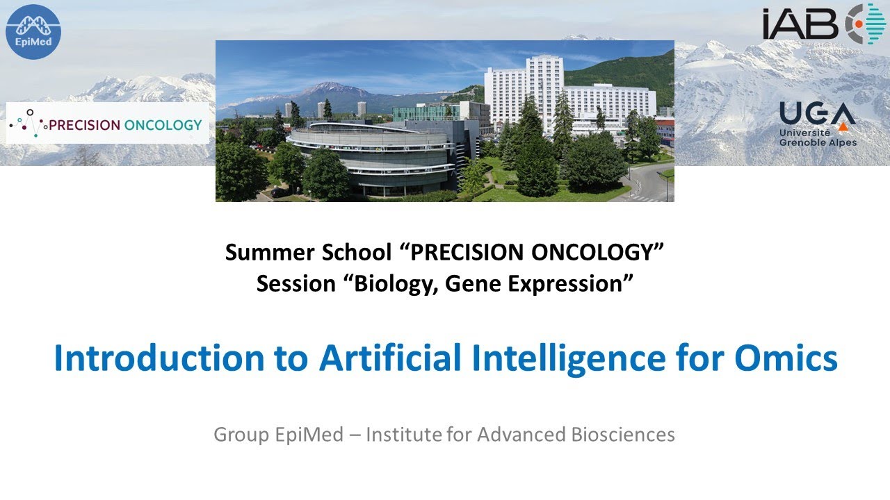 Introduction to AI for multi-omics analyses | PRECISION ONCOLOGY | BIOLOGY, GENE EXPRESSION