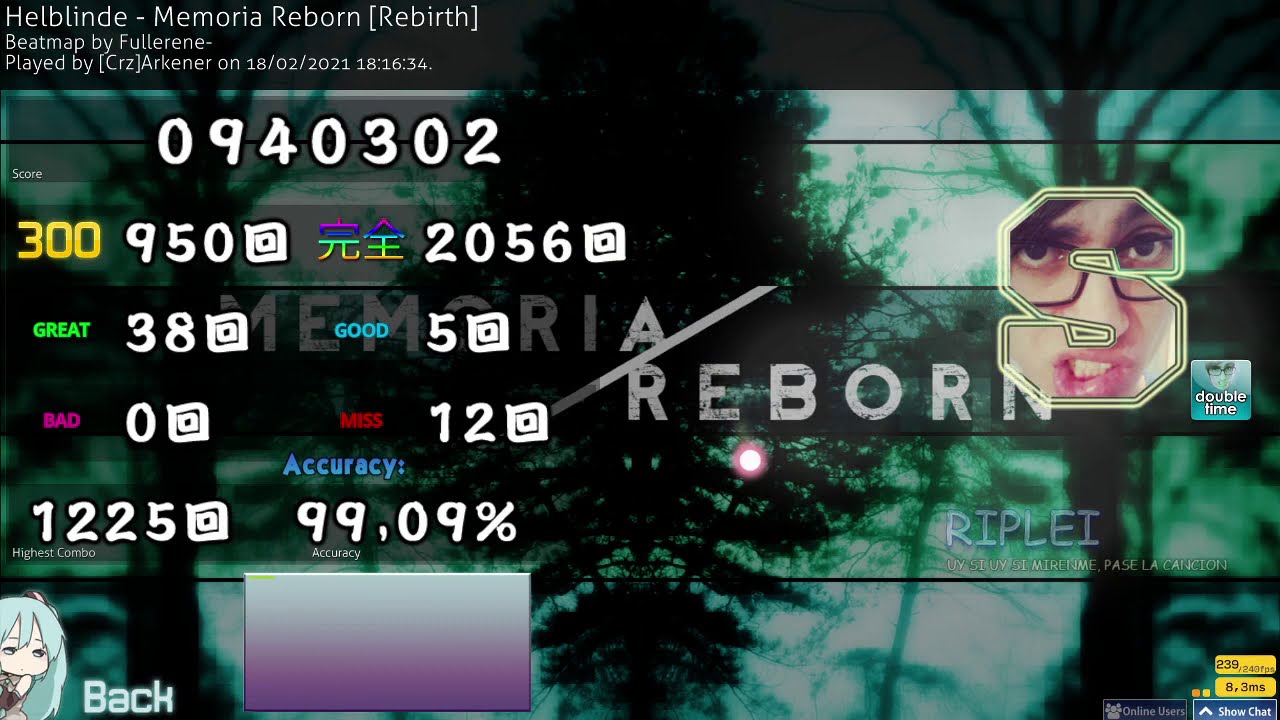 Helblinde - Memoria Reborn [DT] - 99.09%