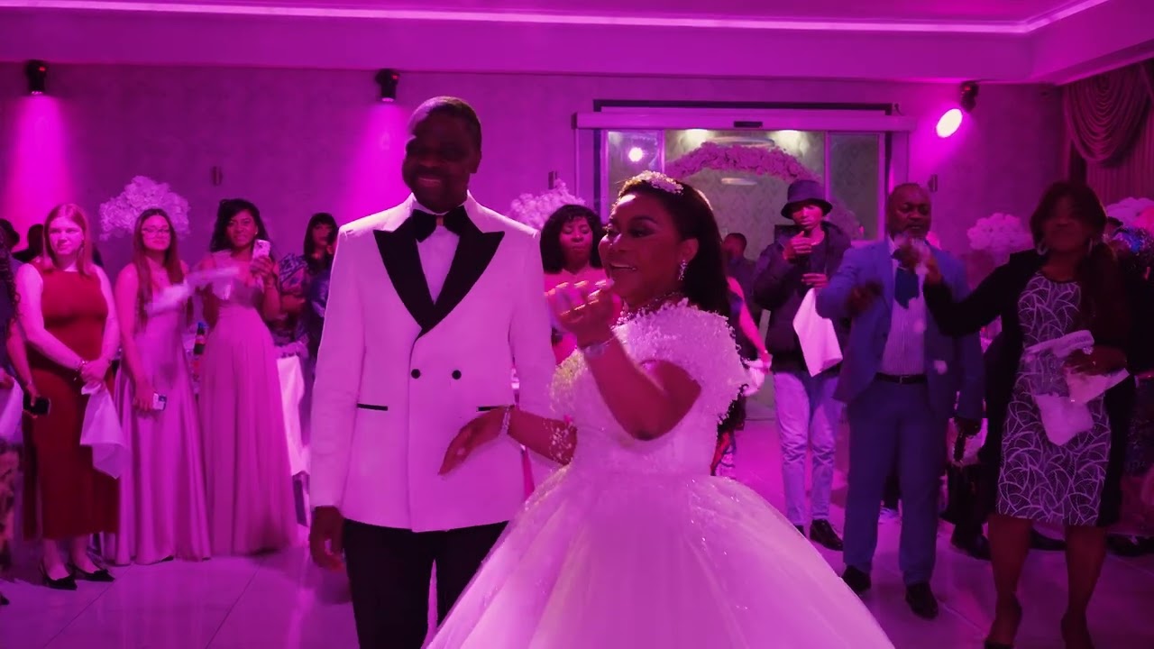 BRUXELLES : MARIAGE DE DIVINE & GERALDO  -   SOIREE DE GALA