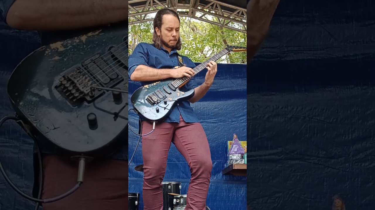 Aquele improviso na Guitarra #guitar #music #guitarra #guitarsolo #tapping #aulasdeguitarra
