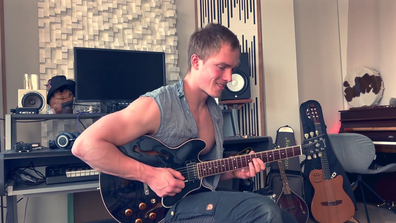 Guthrie Govan - Wonderful slippery Thing (Olivier Arnold cover)