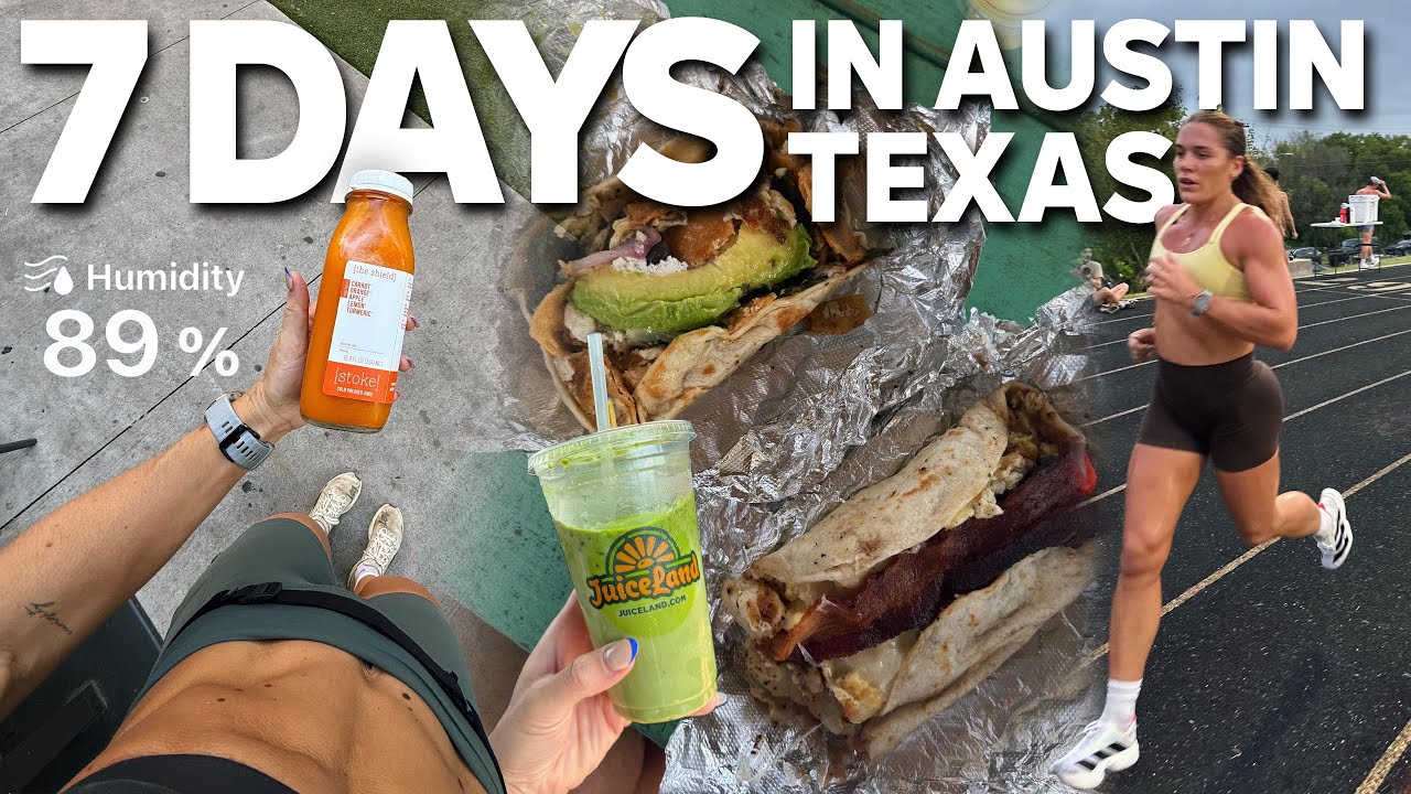 Full Week Training & Eating In Austin, Texas | Berlin Marathon Prep Ep.7