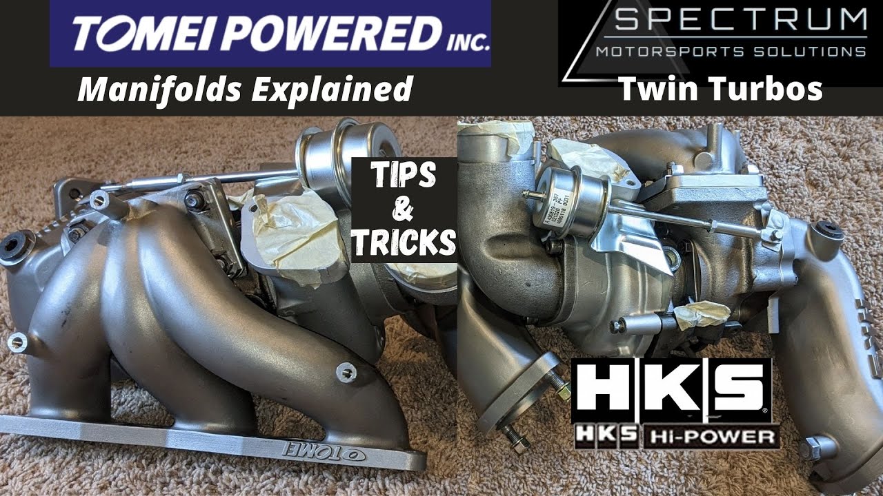 Nissan Skyline Turbo kit setup GTR RB26dett HKS twin turbo elbow Tomei manifold