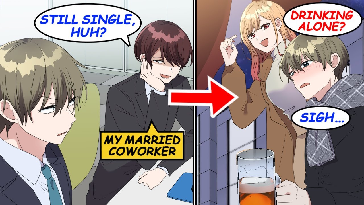 I was mocked for being single by my married coworker... but his wife was hiding a secret!? [Manga]