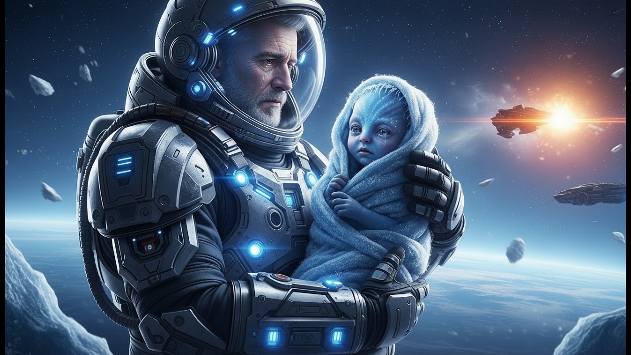 The Alien Child Was Freezing in the Void—Until a Human Broke Every Rule to Save Her  | HFY Sci-Fi...