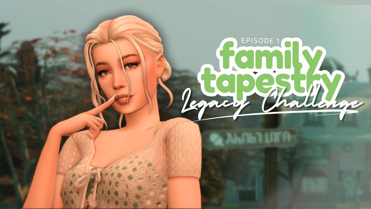 grab a cup of tea and get cozy with me 🫖 ❤️ | the sims 4 family tapestry legacy challenge