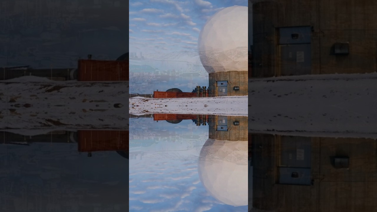 Pituffik USA Space Base: Sci-Fi Reality 🚀 GREENLAND #travel #greenland  #aiart